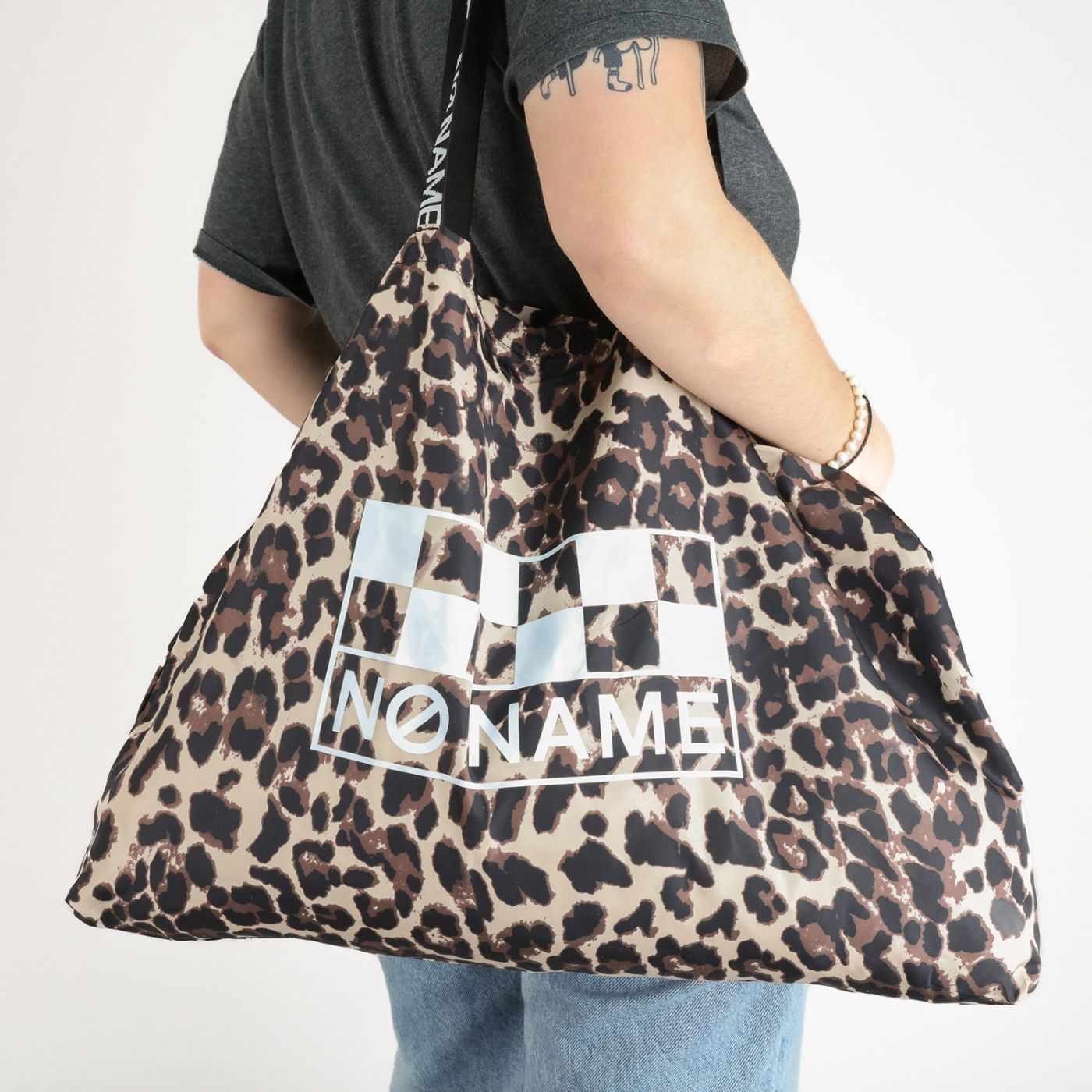 TOTE BAG NYLON LEO NATUREL